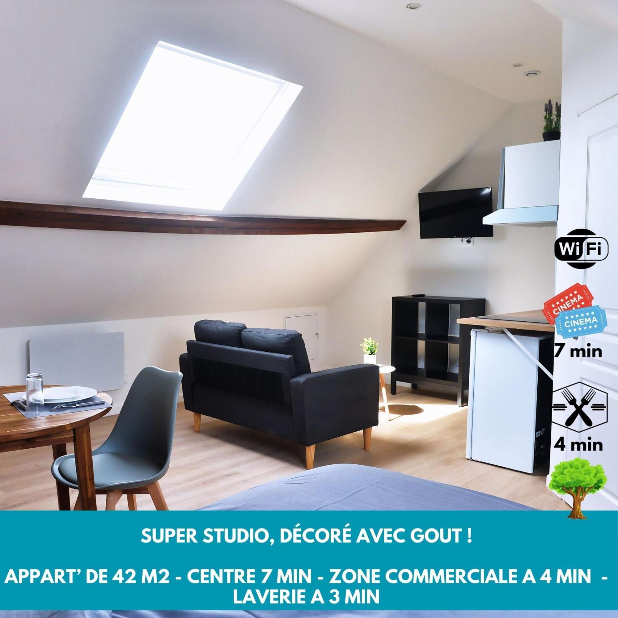 Zenkaserenity- 5Min Centre A29-26, Ferme Moderne Saint-Quentin  Luaran gambar